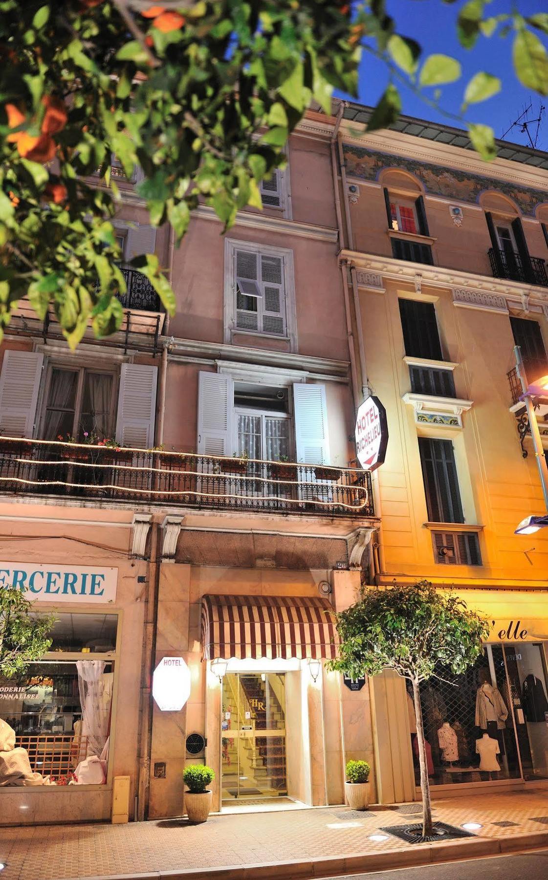 Hotel Richelieu Menton Eksteriør billede